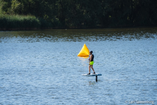 waydoo flyer evo on efoil race track